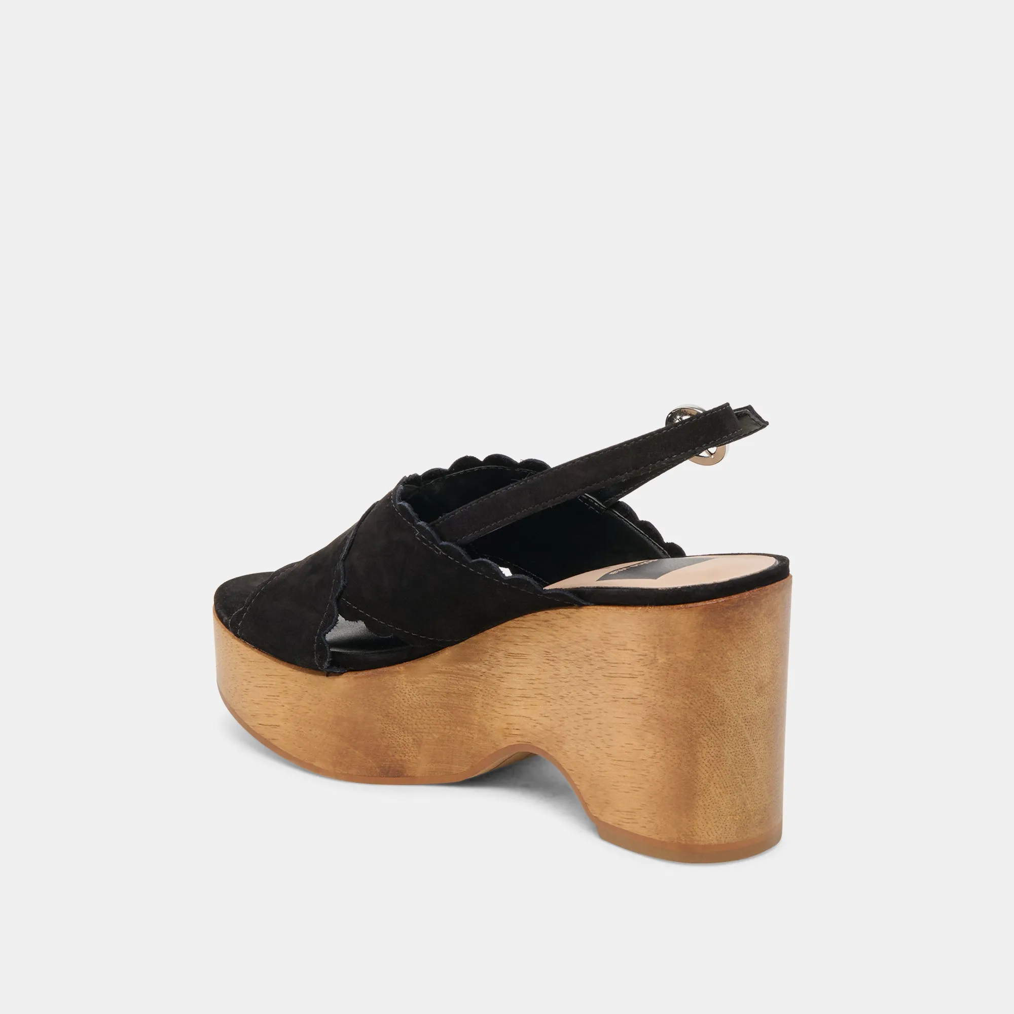 DILION KEILABSÄTZE SCHWARZ NUBUCK
