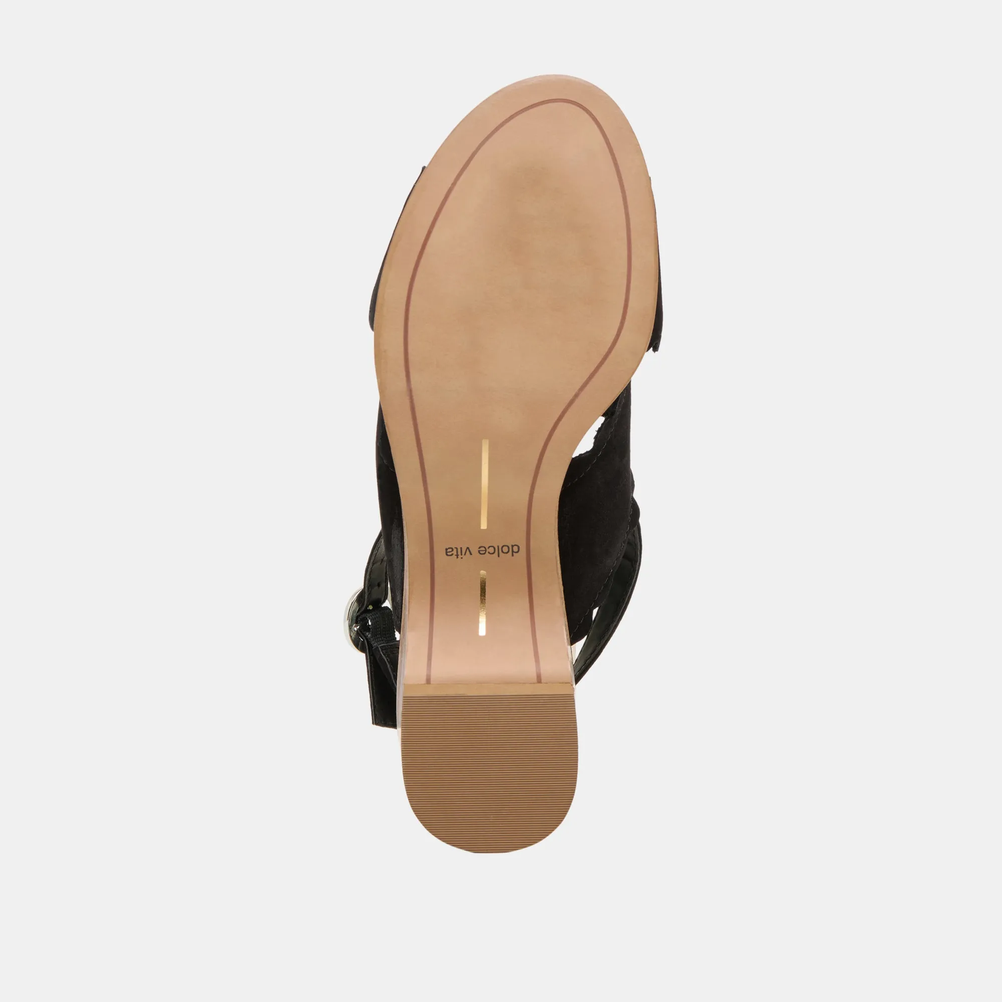 DILION KEILABSÄTZE SCHWARZ NUBUCK