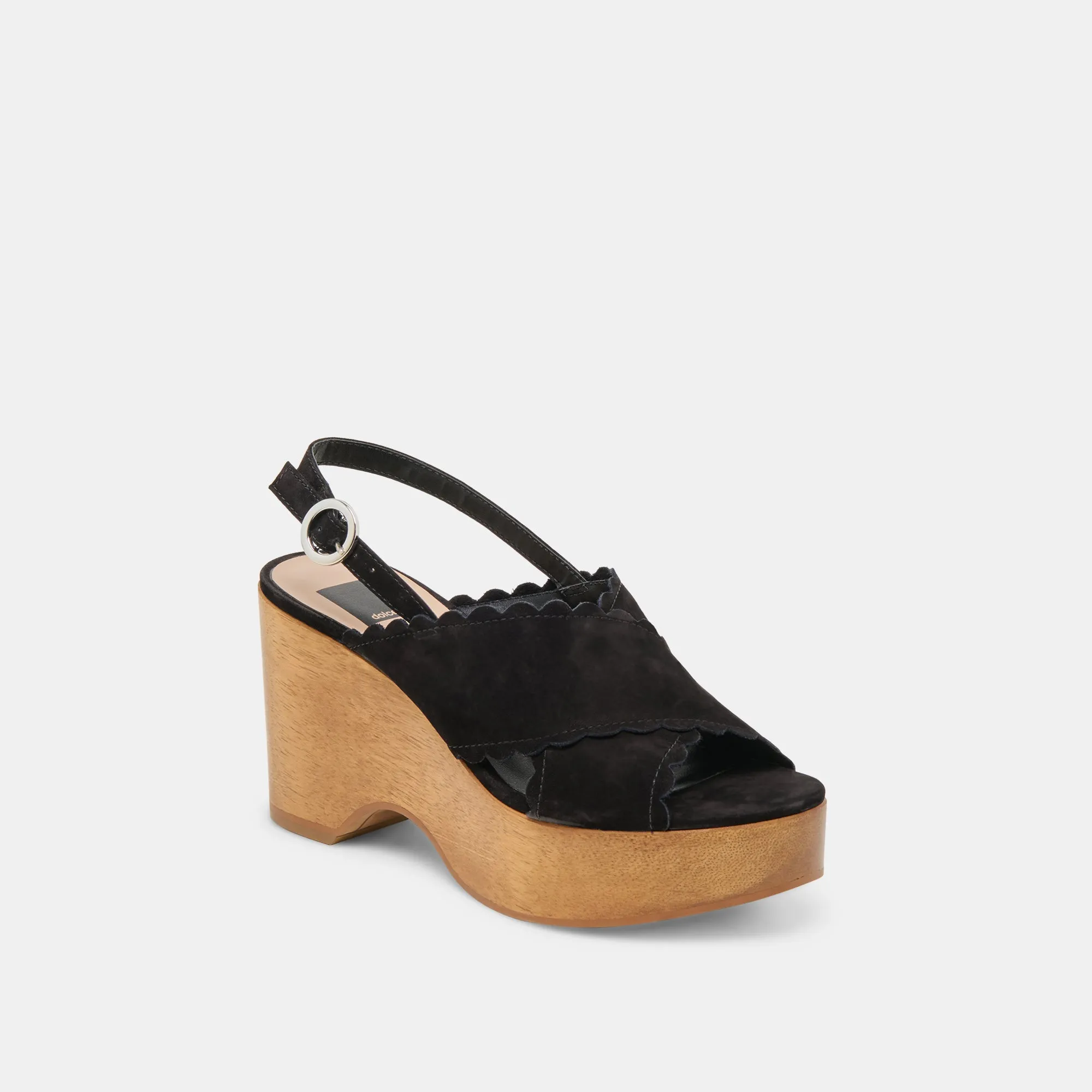 DILION KEILABSÄTZE SCHWARZ NUBUCK