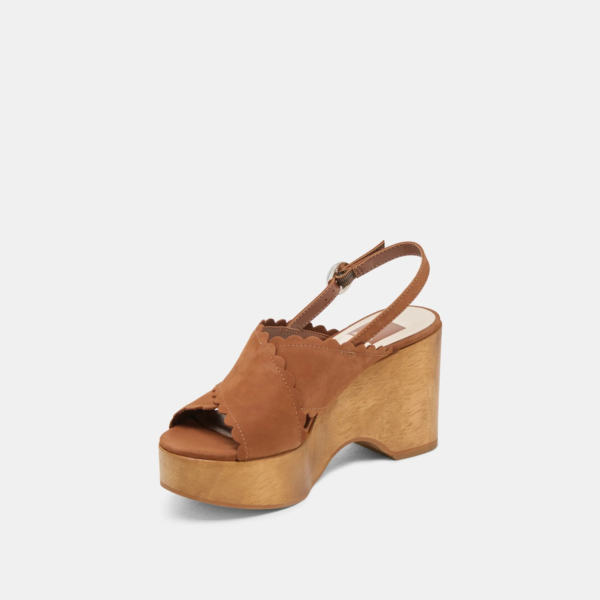 DILION KEILABSÄTZE DUNKELBRAUN NUBUCK