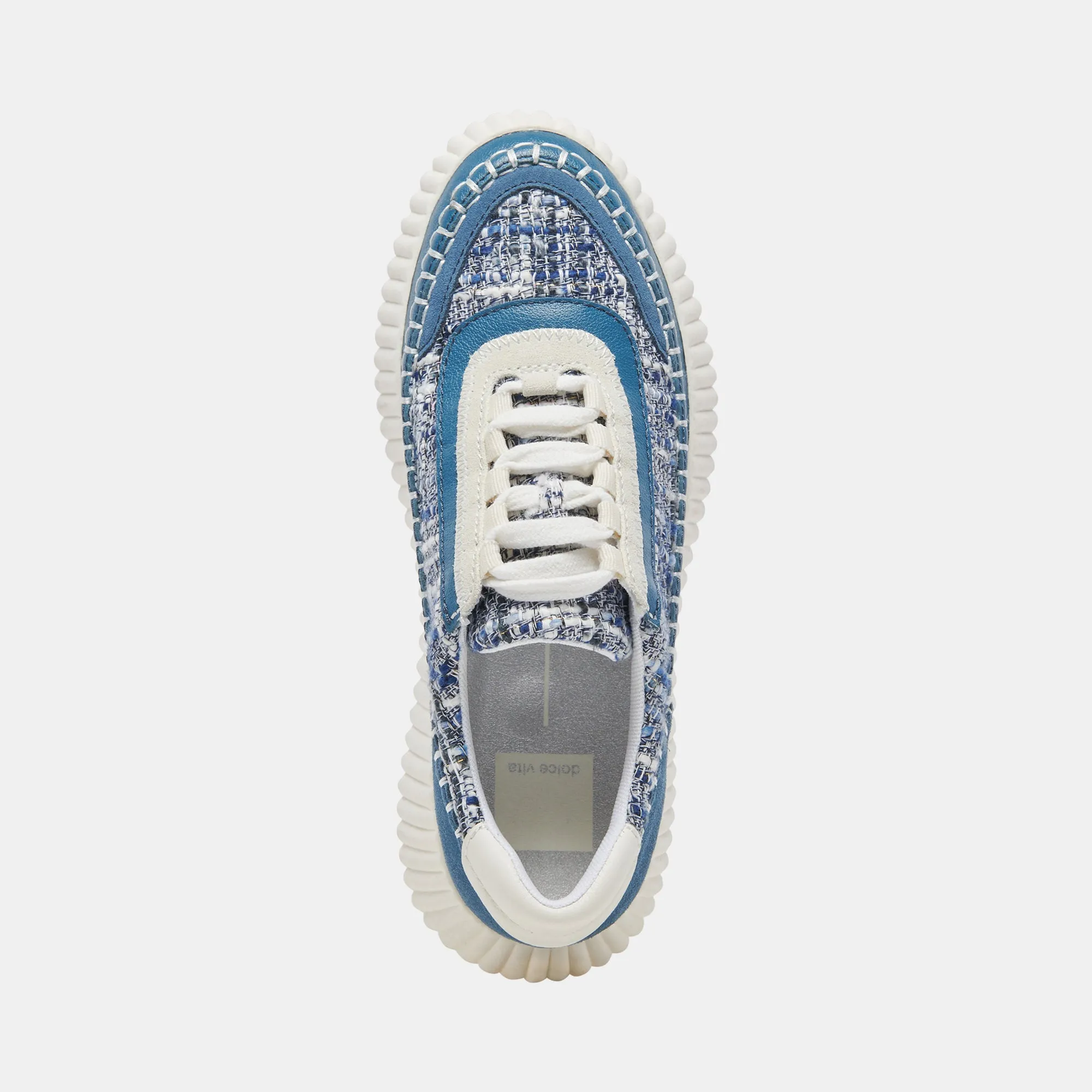 DOLEN SNEAKERS NAVY MULTI GEWEBT