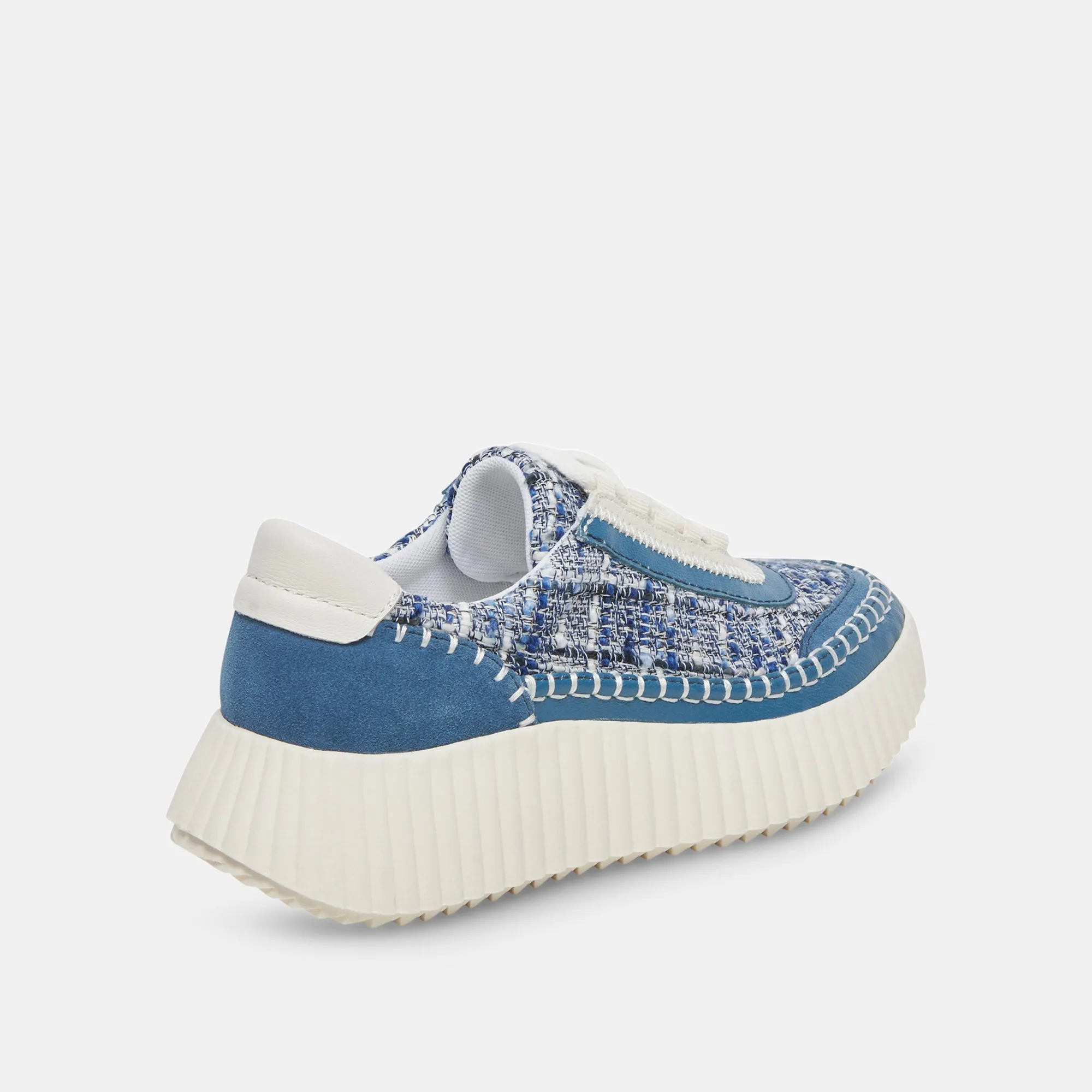DOLEN SNEAKERS NAVY MULTI GEWEBT