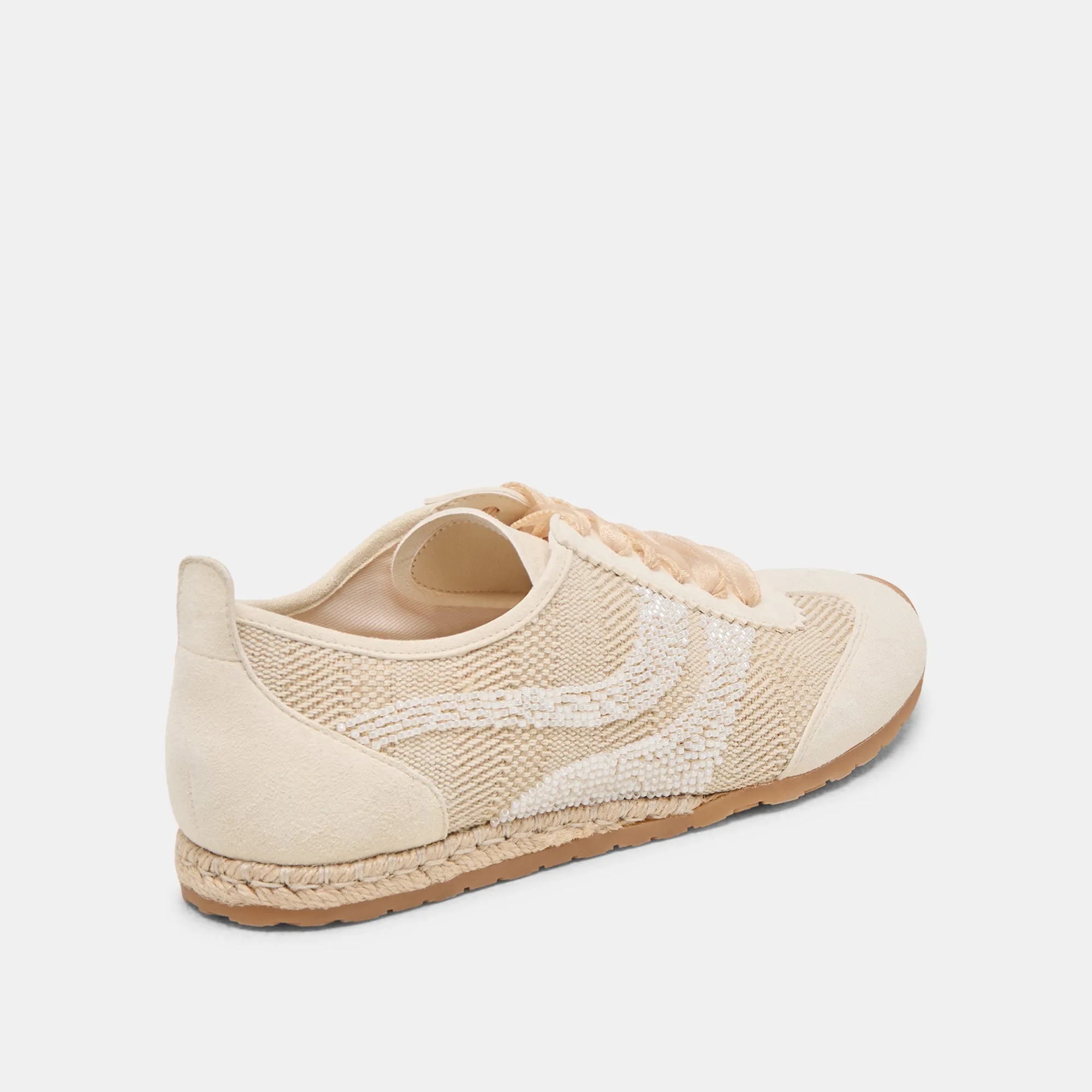 DREAM BEAD SNEAKERS NATUR MULTI JUTE