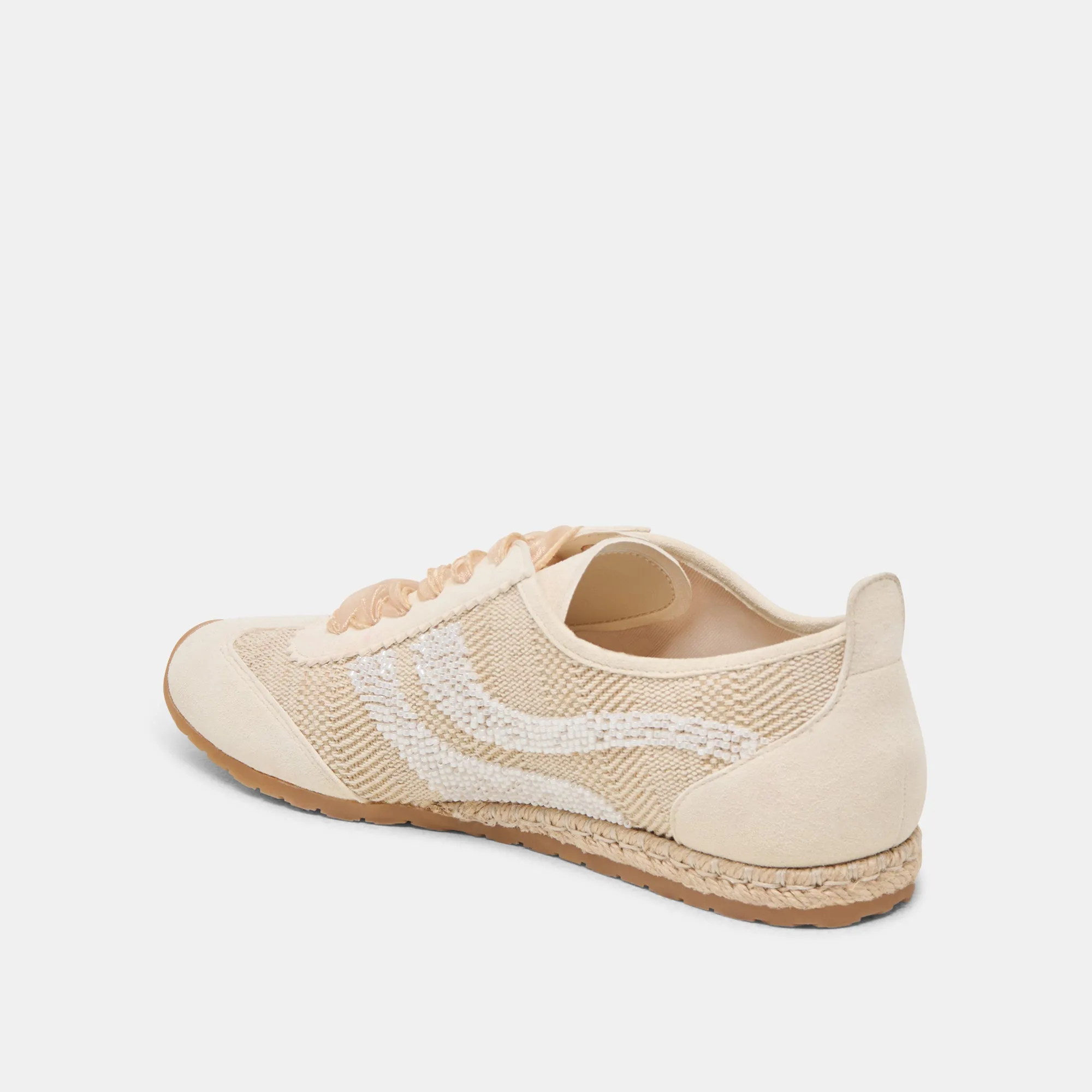 DREAM BEAD SNEAKERS NATUR MULTI JUTE