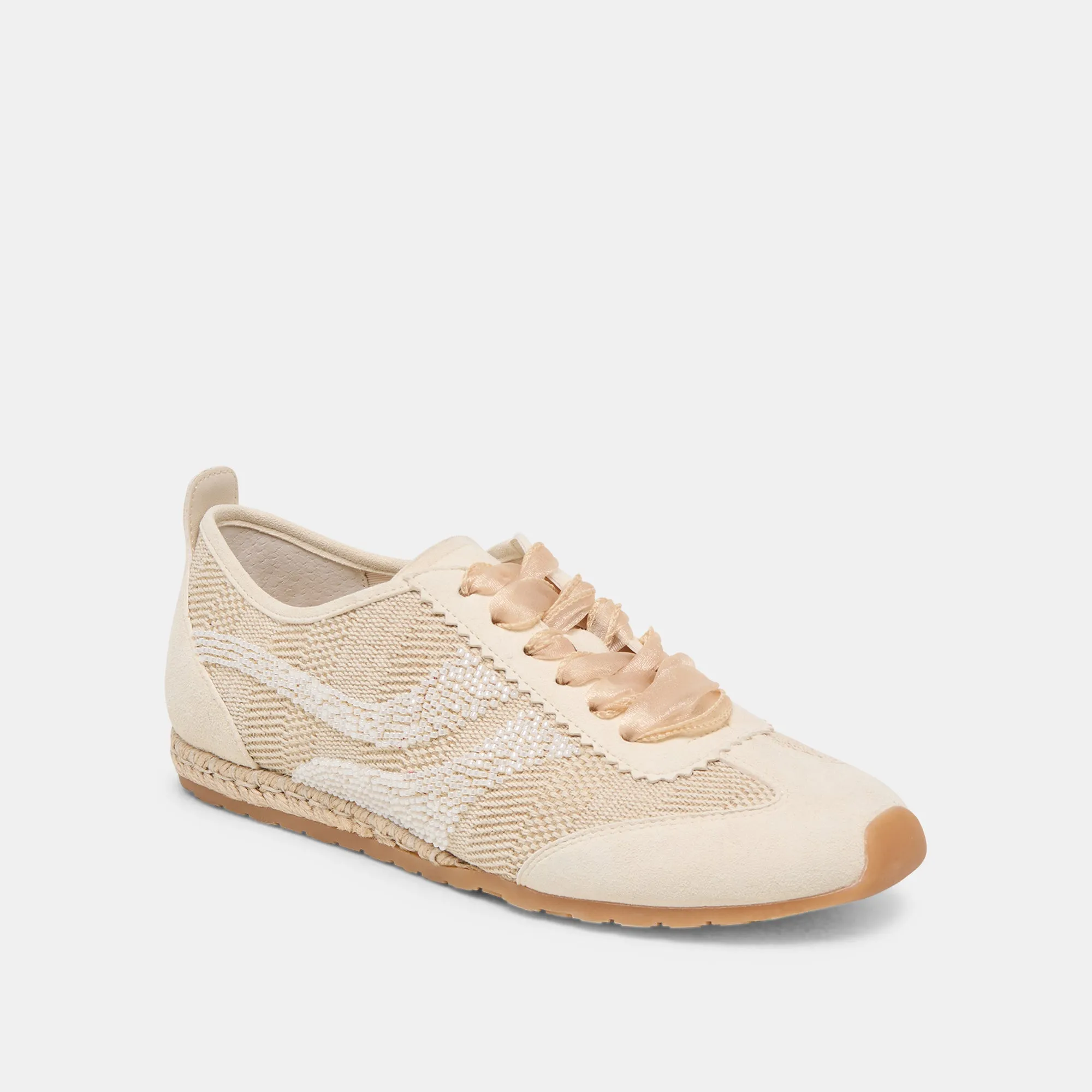 DREAM BEAD SNEAKERS NATUR MULTI JUTE