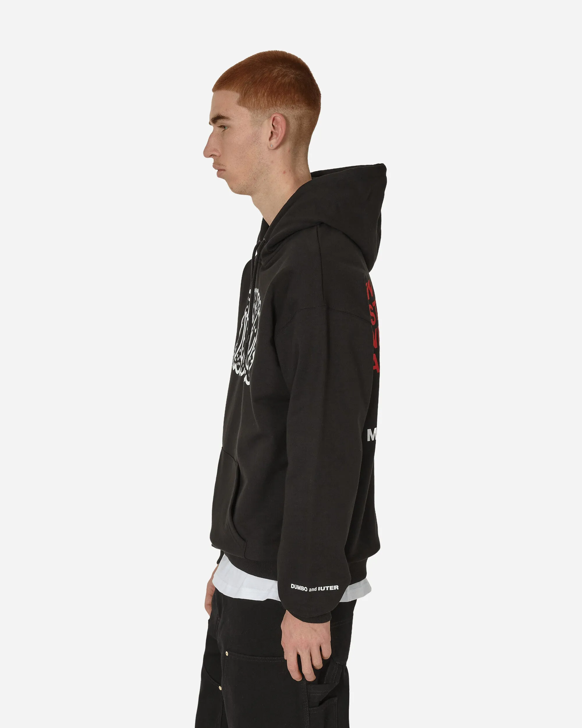 DUMBO Milano Imperfecta Kapuzenpullover Schwarz