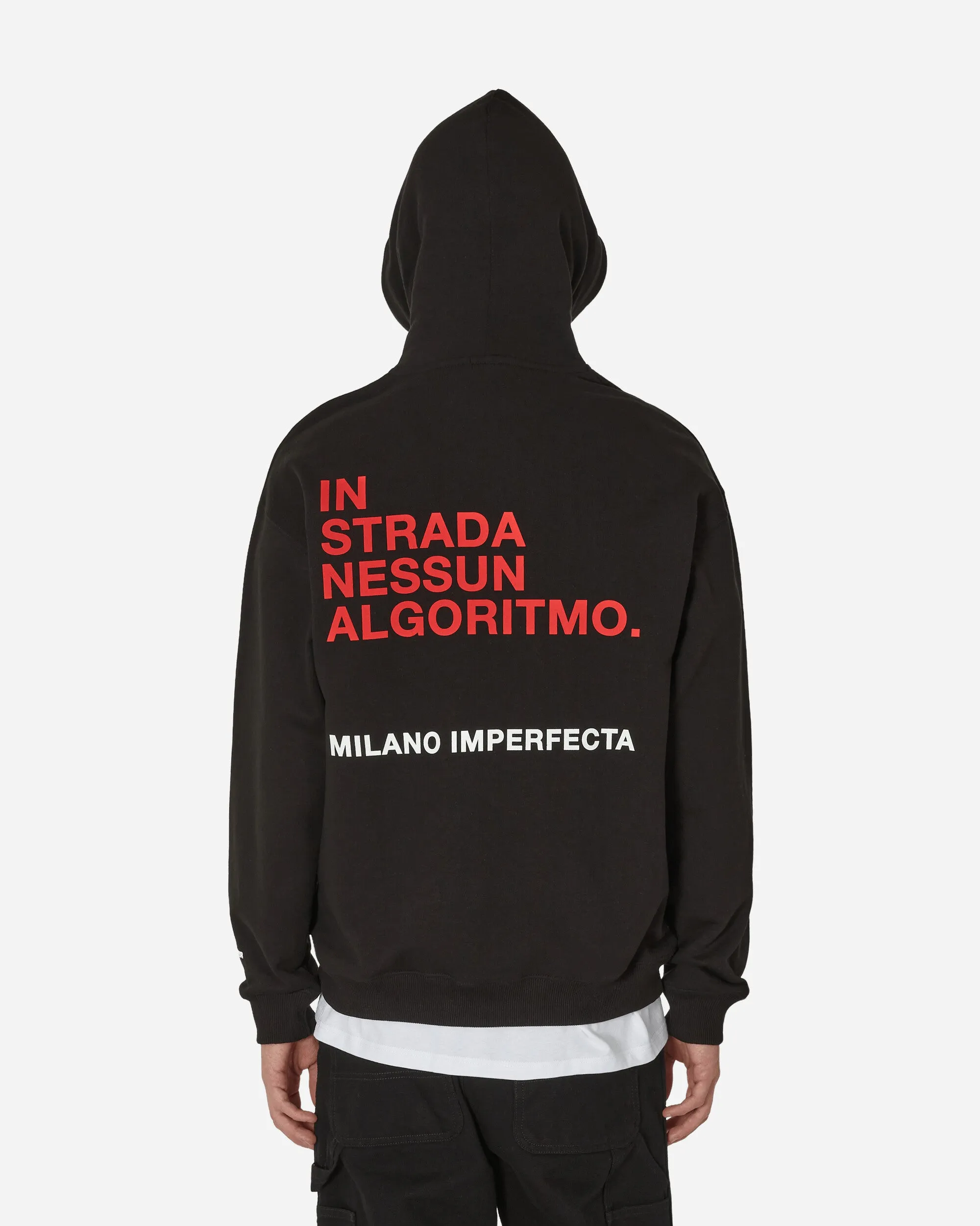 DUMBO Milano Imperfecta Kapuzenpullover Schwarz