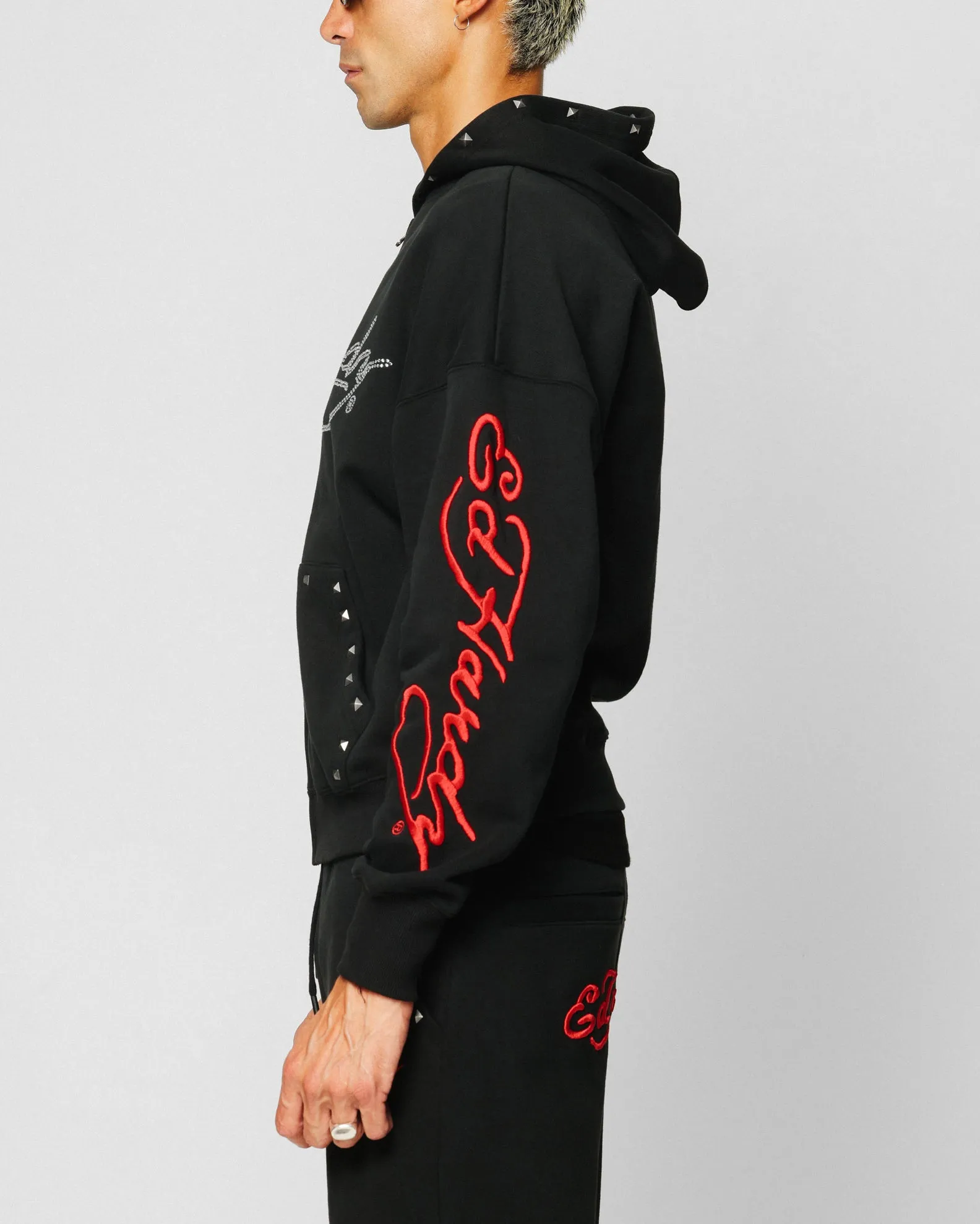 Ed Hardy Ed Hardy Kapuzenpullover Schwarz