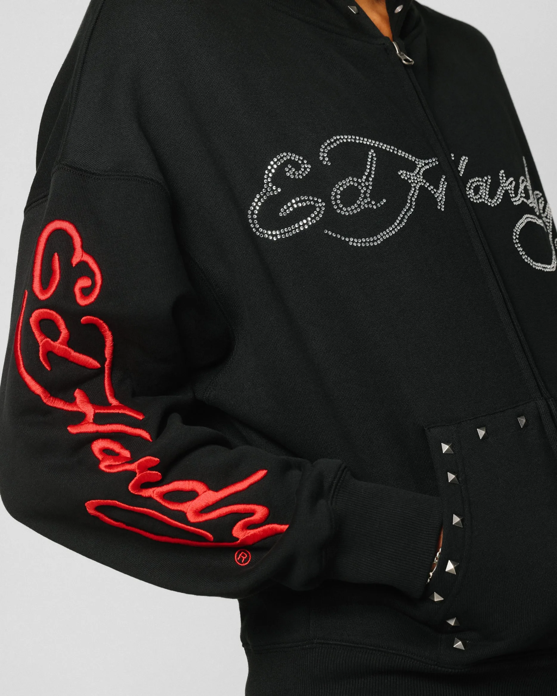 Ed Hardy Ed Hardy Kapuzenpullover Schwarz
