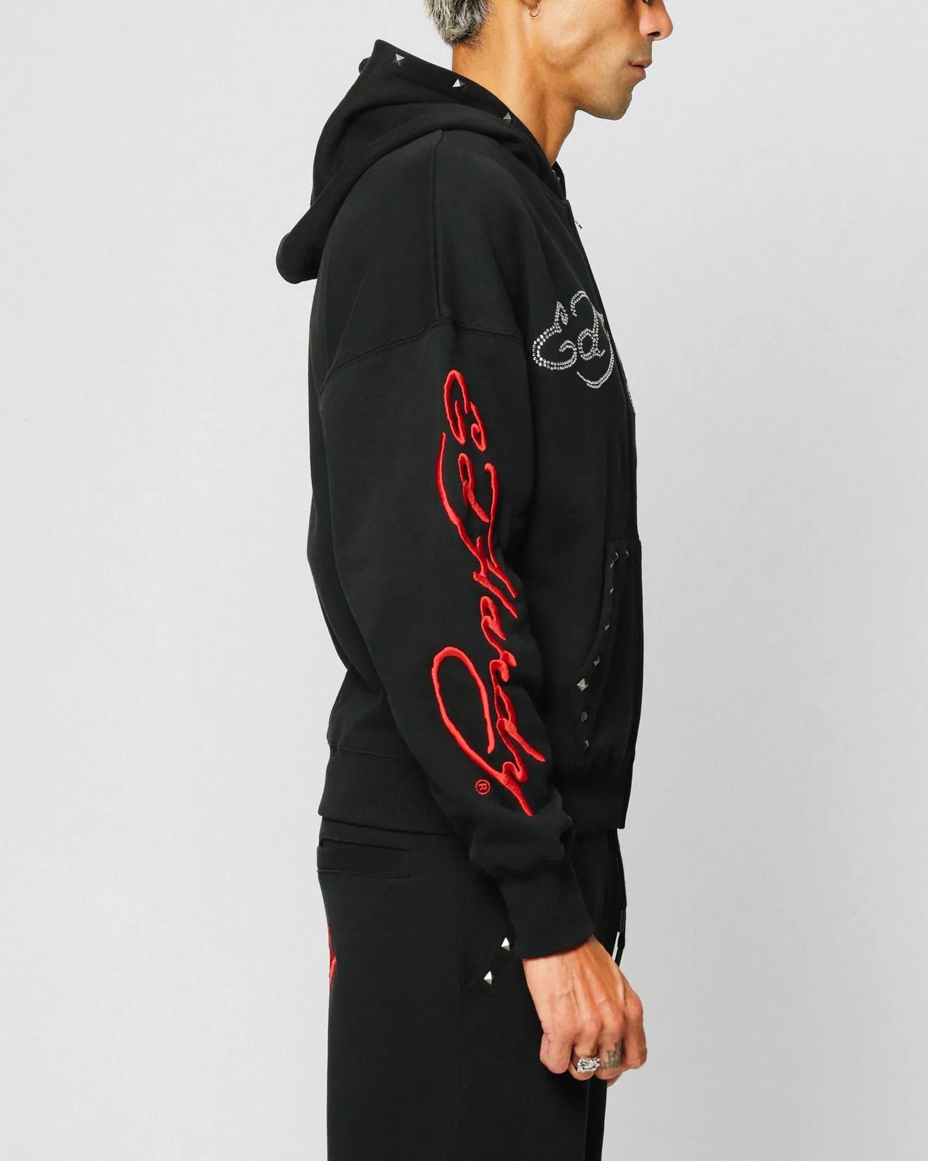 Ed Hardy Ed Hardy Kapuzenpullover Schwarz