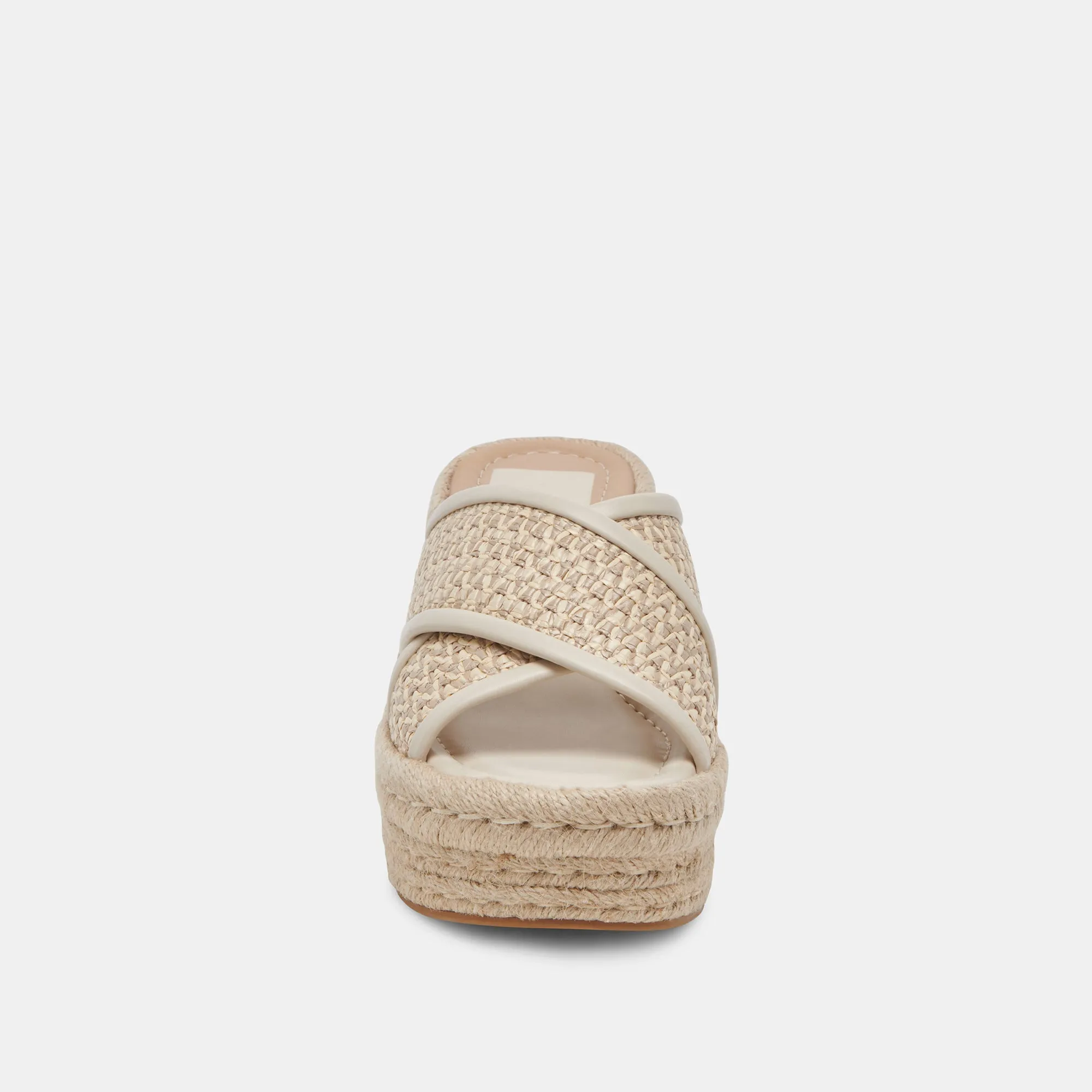 ELDORA ABSÄTZE NATURWEIßES RAFFIA