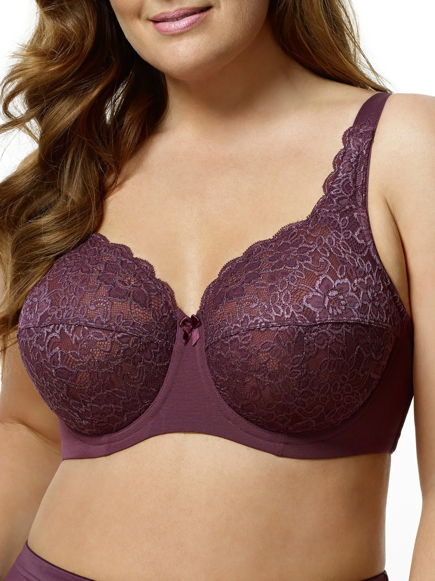 Elila Damen Isabella Spitze Vollbüsten-BH