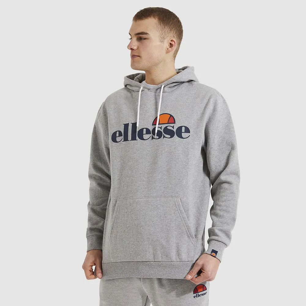 ELLESSE HERREN GOTTERO GRAU MELIERTE KAPUZENJACKE