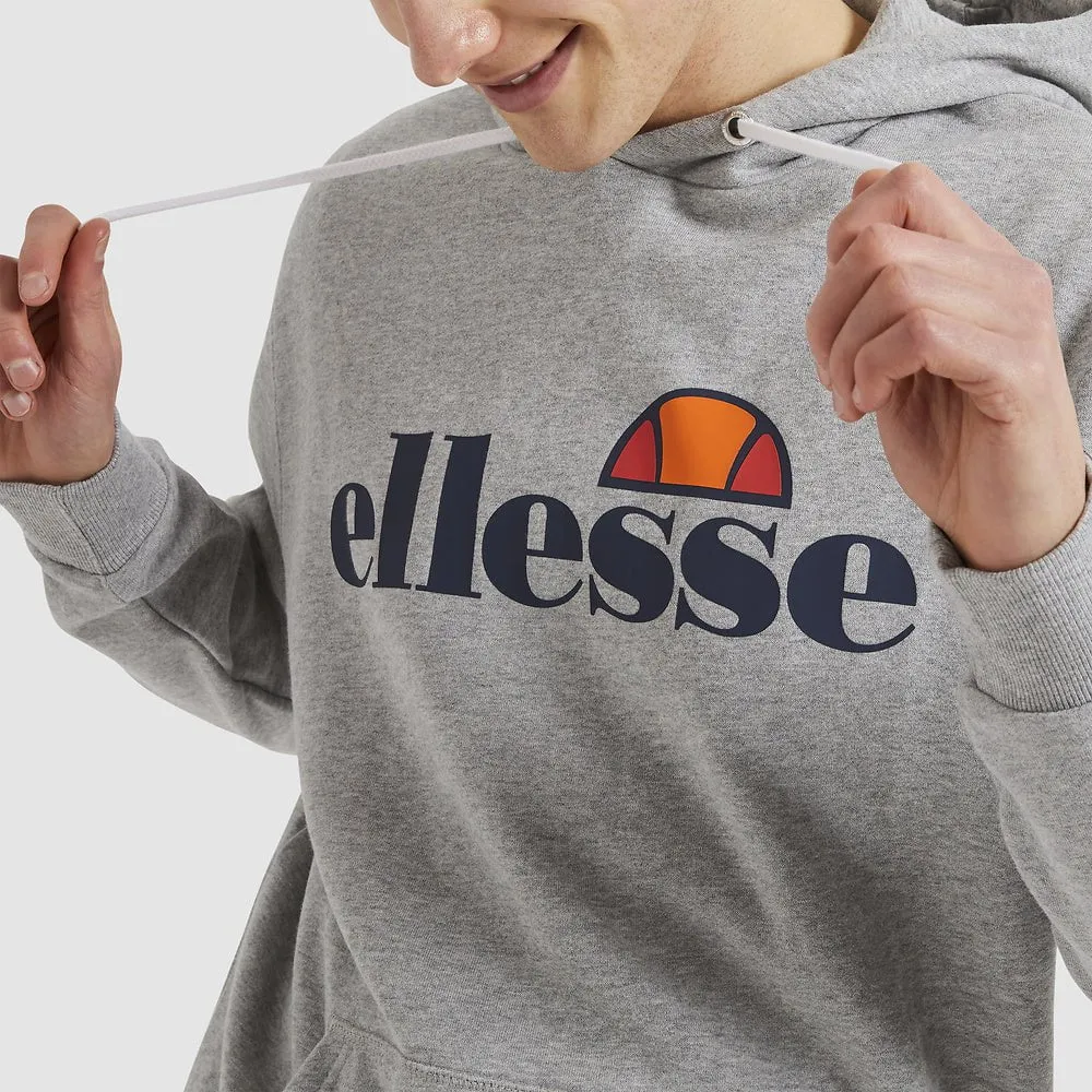 ELLESSE HERREN GOTTERO GRAU MELIERTE KAPUZENJACKE