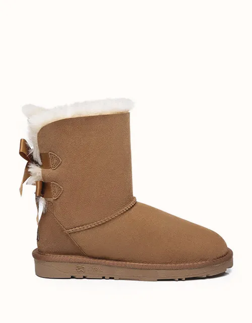 EVERAU® UGG-Schuhe mit kurzem Rückenbogen