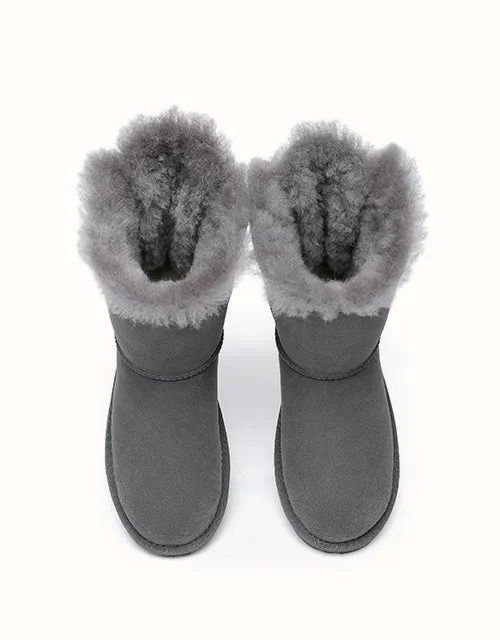 EVERAU® UGG-Schuhe mit kurzem Rückenbogen
