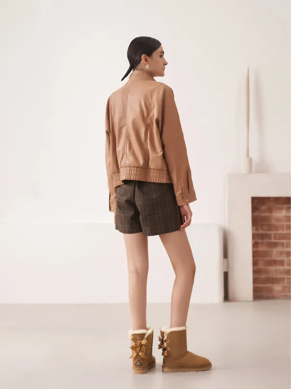 EVERAU® UGG-Schuhe mit kurzem Rückenbogen