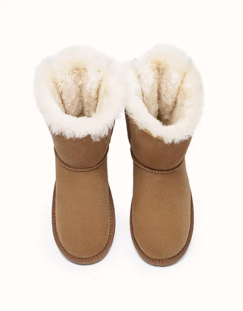 EVERAU® UGG-Schuhe mit kurzem Rückenbogen