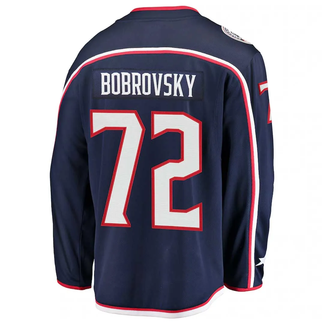 Fanatics - Kinder (Jugend) Columbus Blue Jackets Bobrovsky Breakaway Spieler Trikot (879Y CBJH H39 B72)