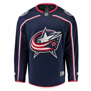 Fanatics - Kinder (Jugend) Columbus Blue Jackets Heim Breakaway Trikot (879Y CBJH 2GD BWH)