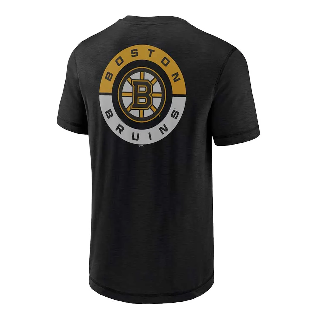 Fanatics - Herren Boston Bruins Rundhals-T-Shirt (00ER 127A 2GC 06E)