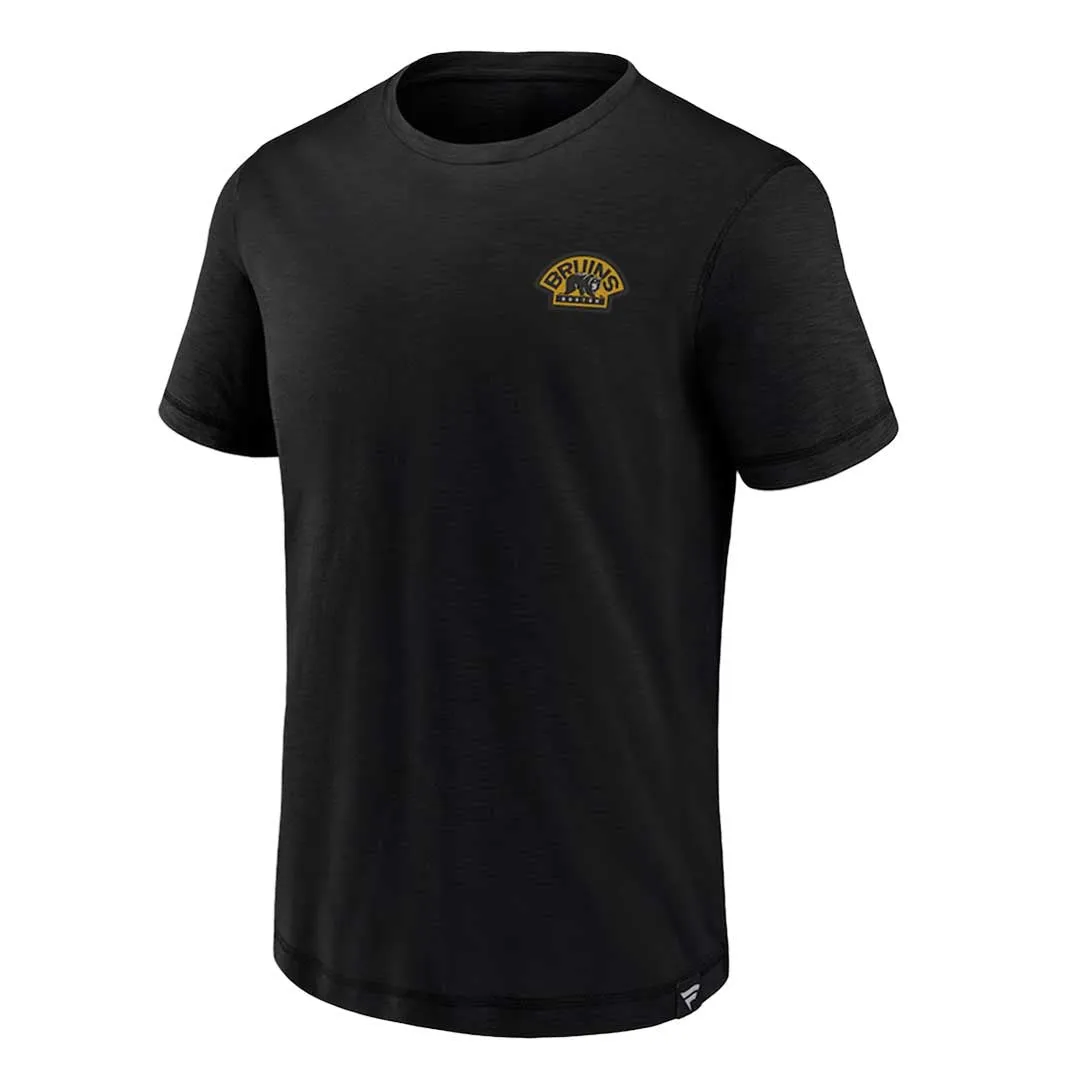 Fanatics - Herren Boston Bruins Rundhals-T-Shirt (00ER 127A 2GC 06E)