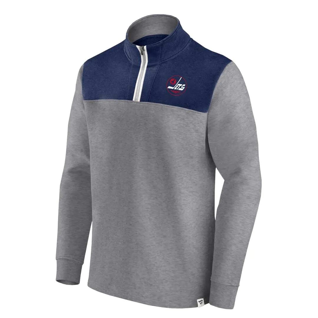 Fanatics - Herren Winnipeg Jets 1/4-Zip (00VT 228K 2GN 06Q)