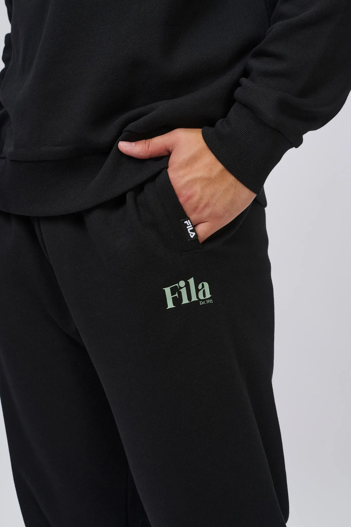 FILA HERREN JAMIE SCHWARZE JOGGINGHOSE