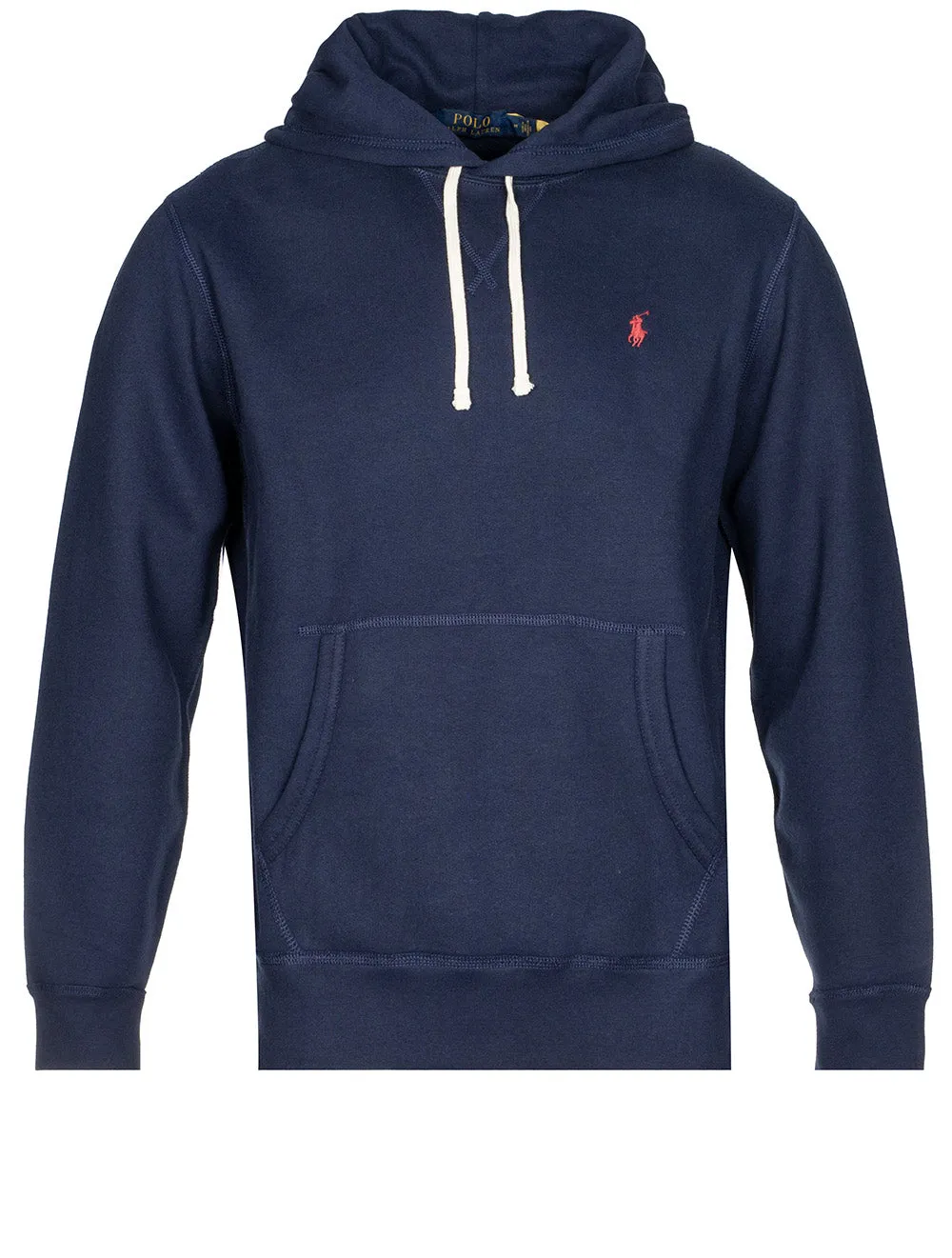 Fleece-Hoodie Marineblau