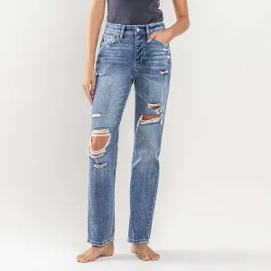 Flying Monkey Damen Vintage Jeans im 90er Jahre Used-Look