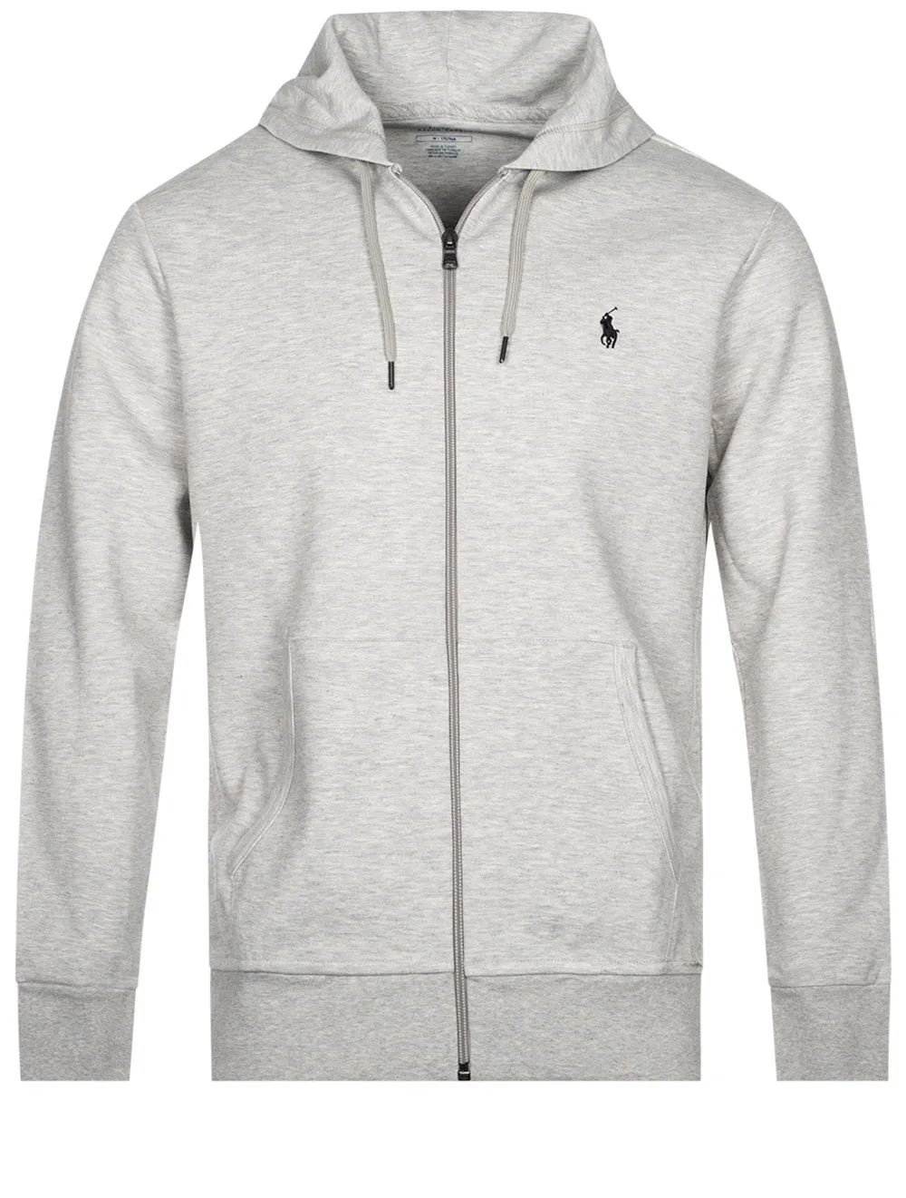 Grauer Full-Zip-Hoodie