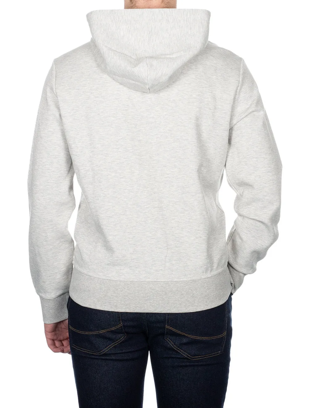 Grauer Full-Zip-Hoodie