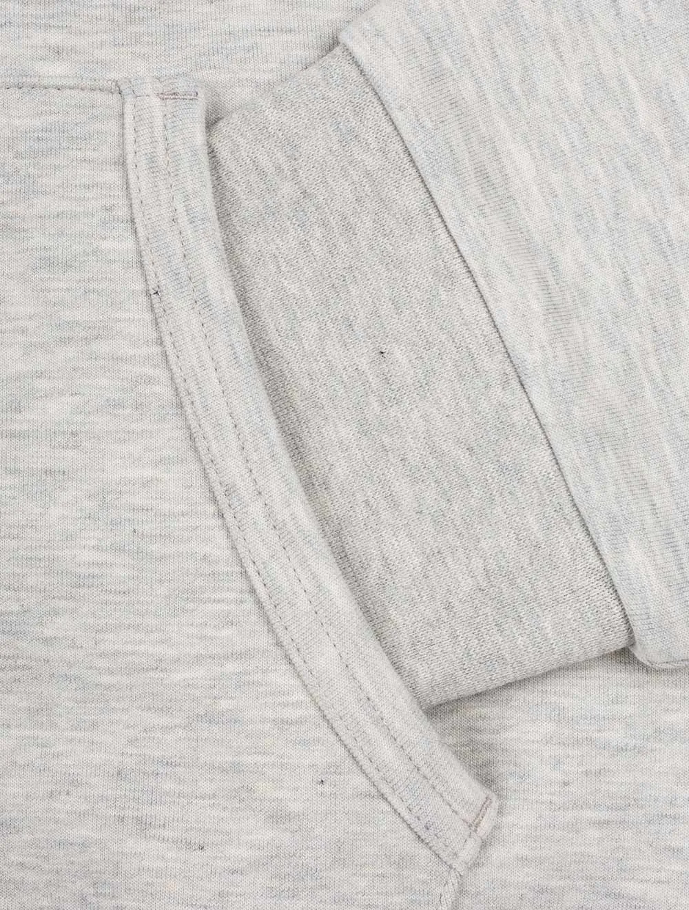 Grauer Full-Zip-Hoodie