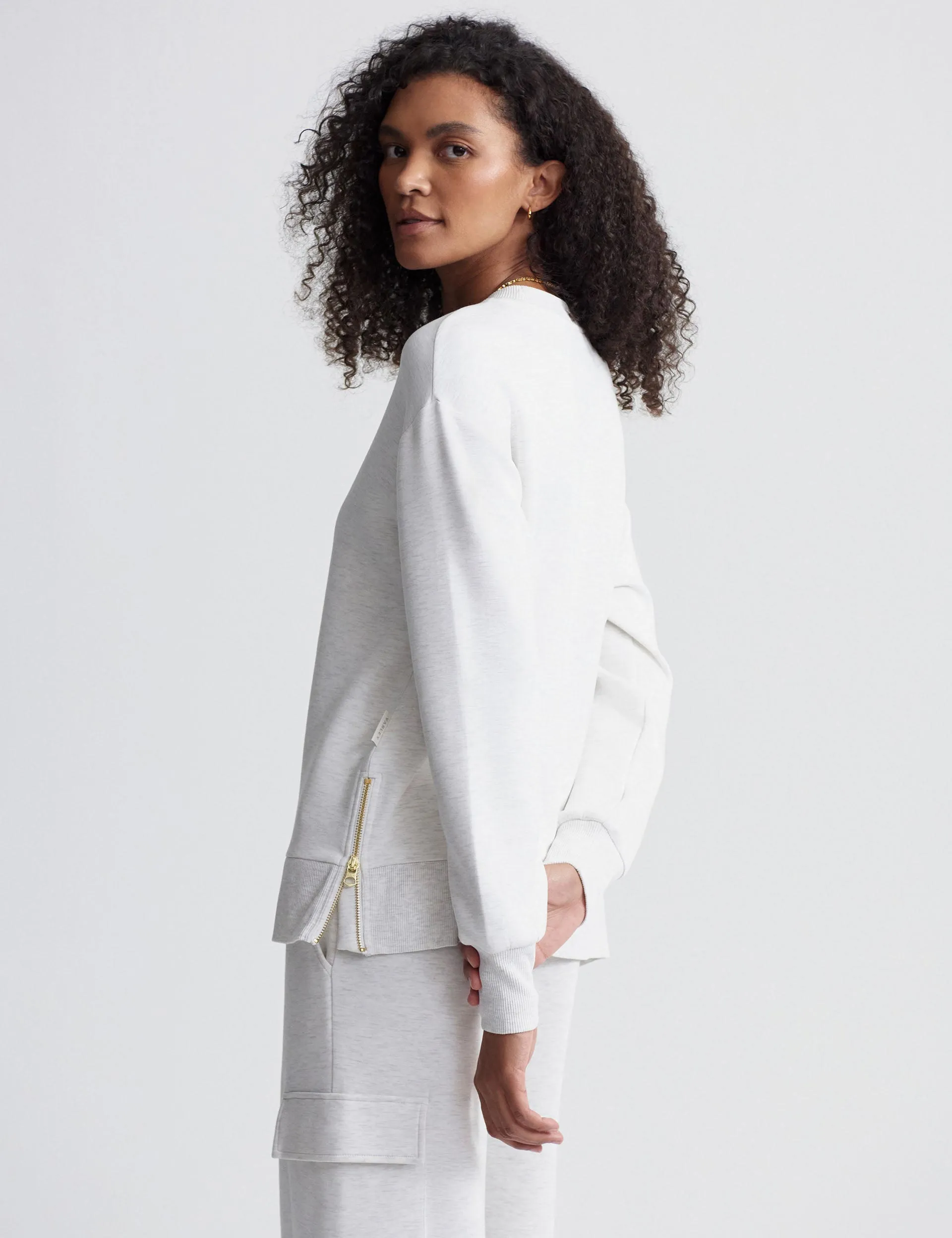 Gabriella Sweat - Elfenbein Marl