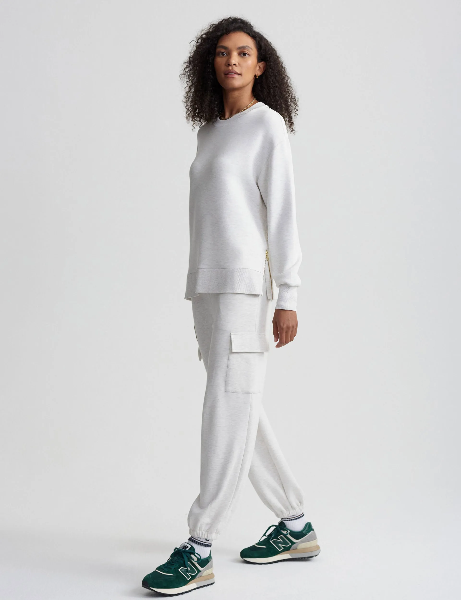 Gabriella Sweat - Elfenbein Marl
