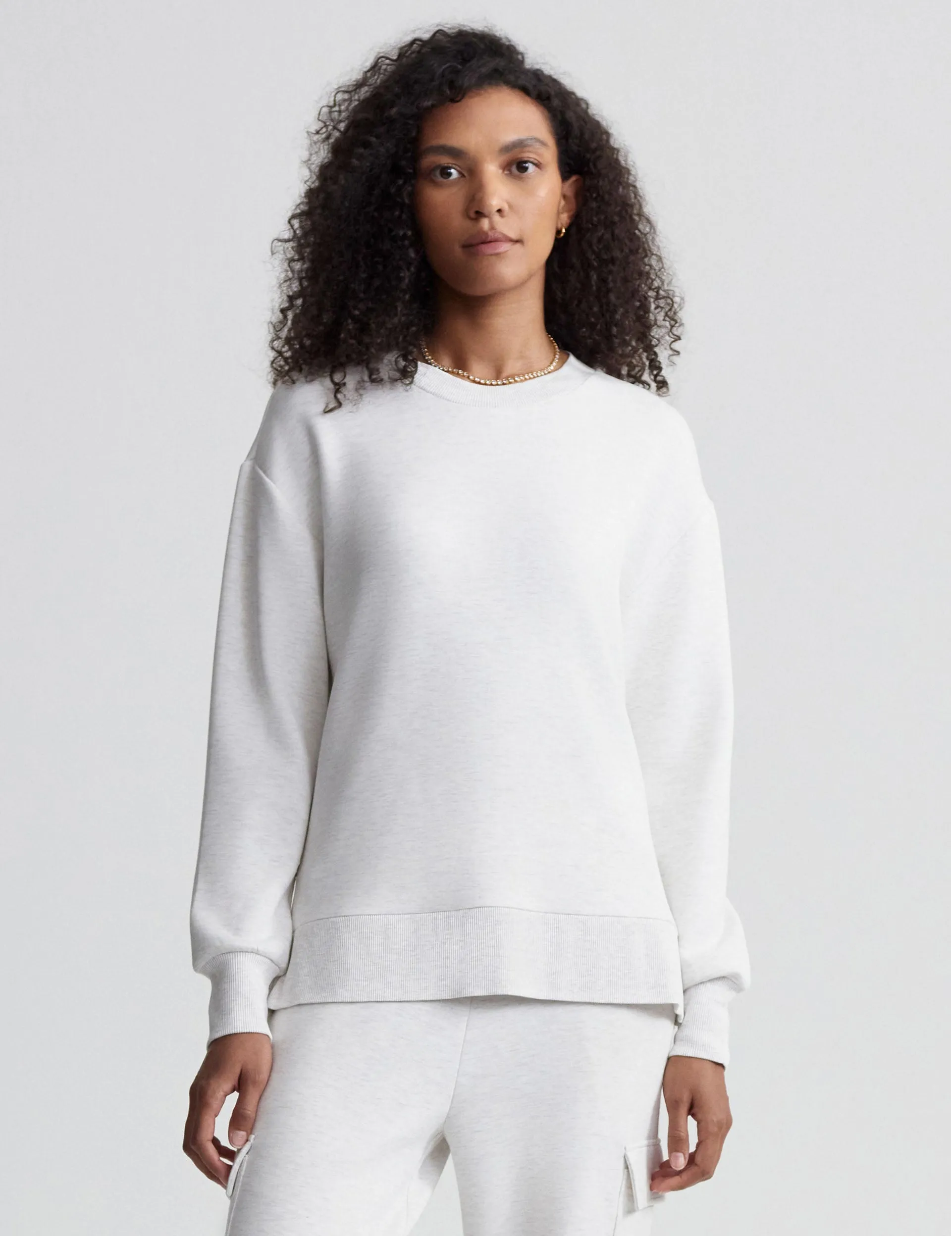 Gabriella Sweat - Elfenbein Marl