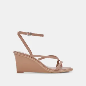 GEMINI WEDGES CAFE LEDER