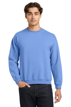 Gildan Herren Fleece Crewneck Sweatshirt mit Pillenresistenz - Carolina Blau