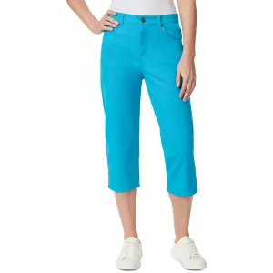 Gloria Vanderbilt Damen Amanda Capri Jeans mit geschlitztem Saum