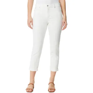 Gloria Vanderbilt Damen Cropped Straight Leg Boyfriend Jeans