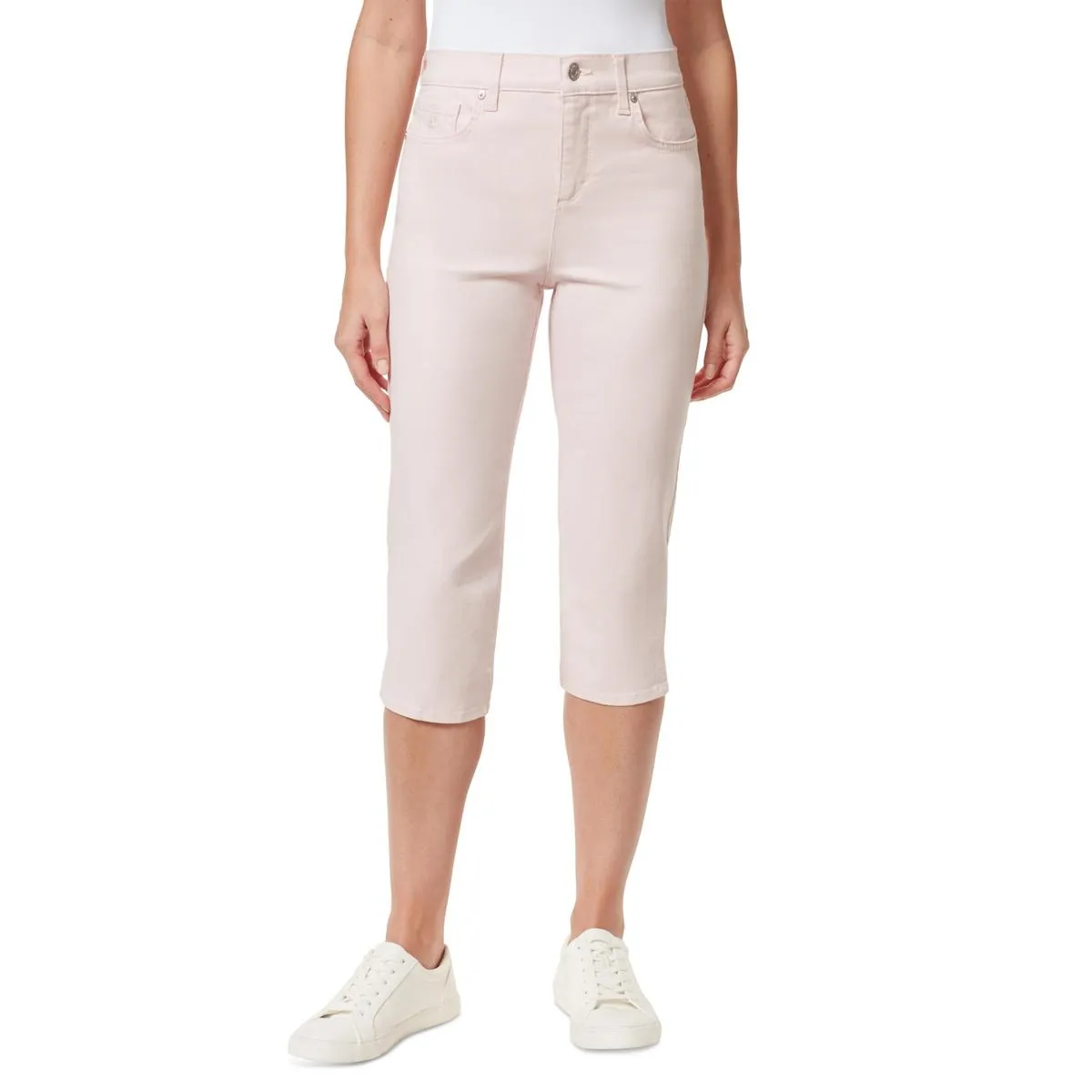 Gloria Vanderbilt Damen Mid-Rise Stretch Capri Jeans