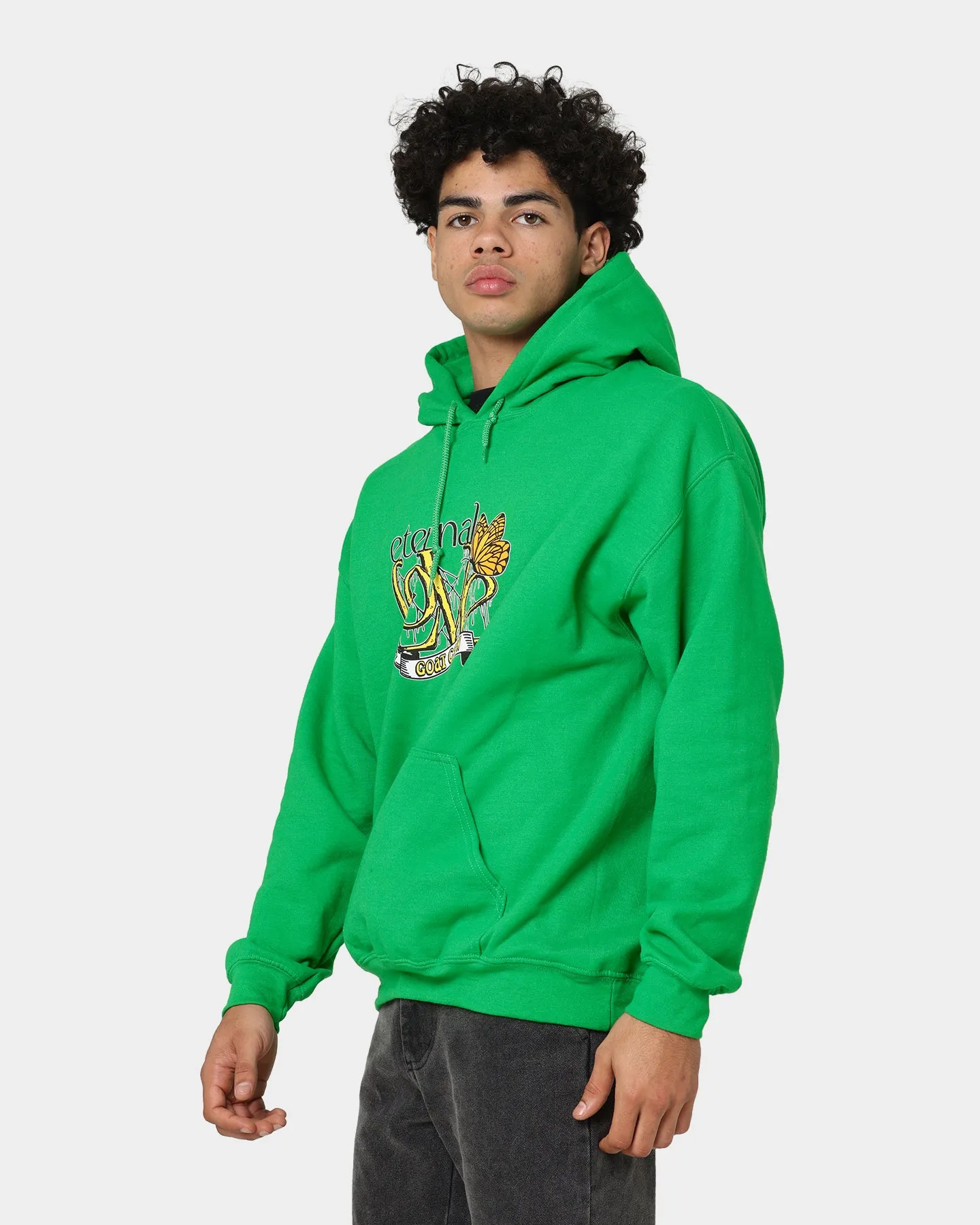 Goat Crew Ewige Liebe Kapuzenpullover Grün