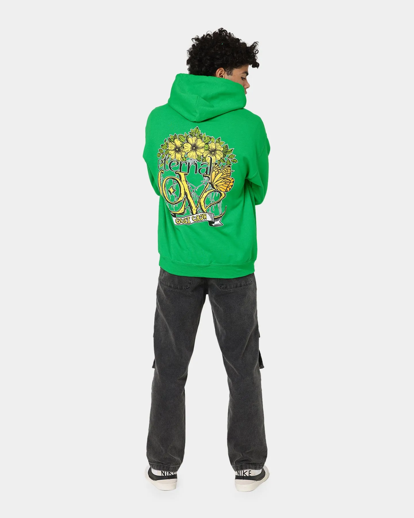 Goat Crew Ewige Liebe Kapuzenpullover Grün
