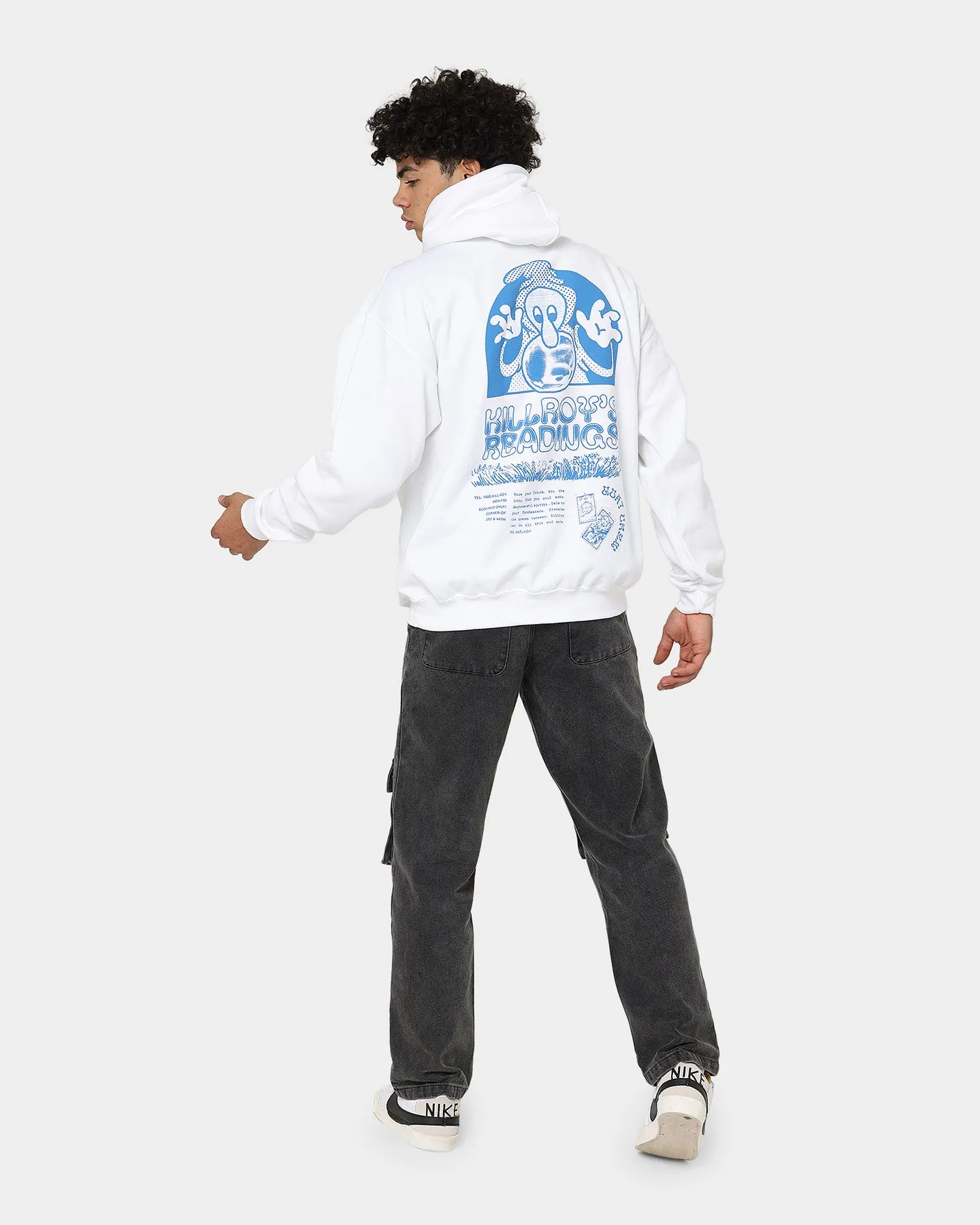 Goat Crew Kilroy Kapuzenpullover Weiß