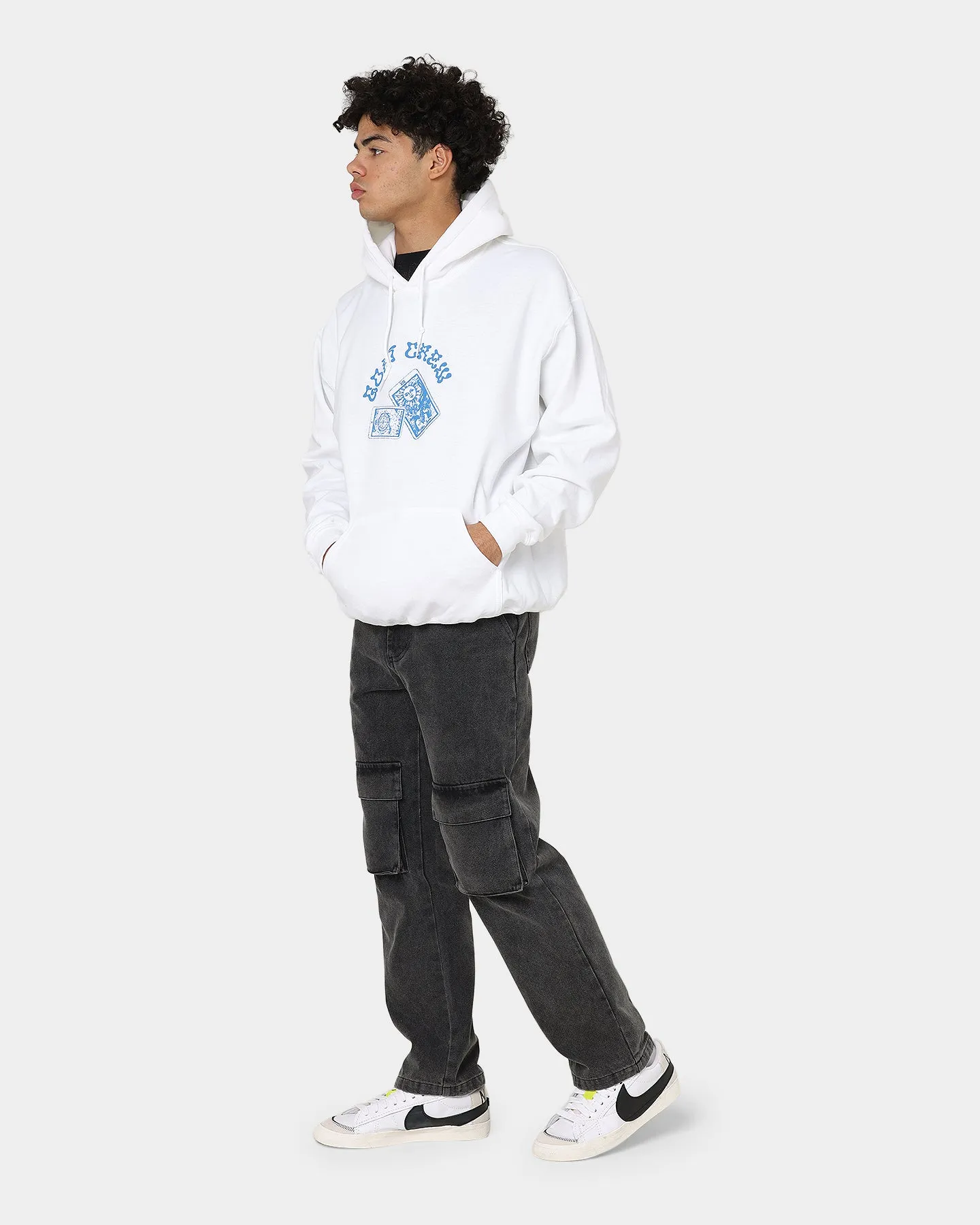 Goat Crew Kilroy Kapuzenpullover Weiß