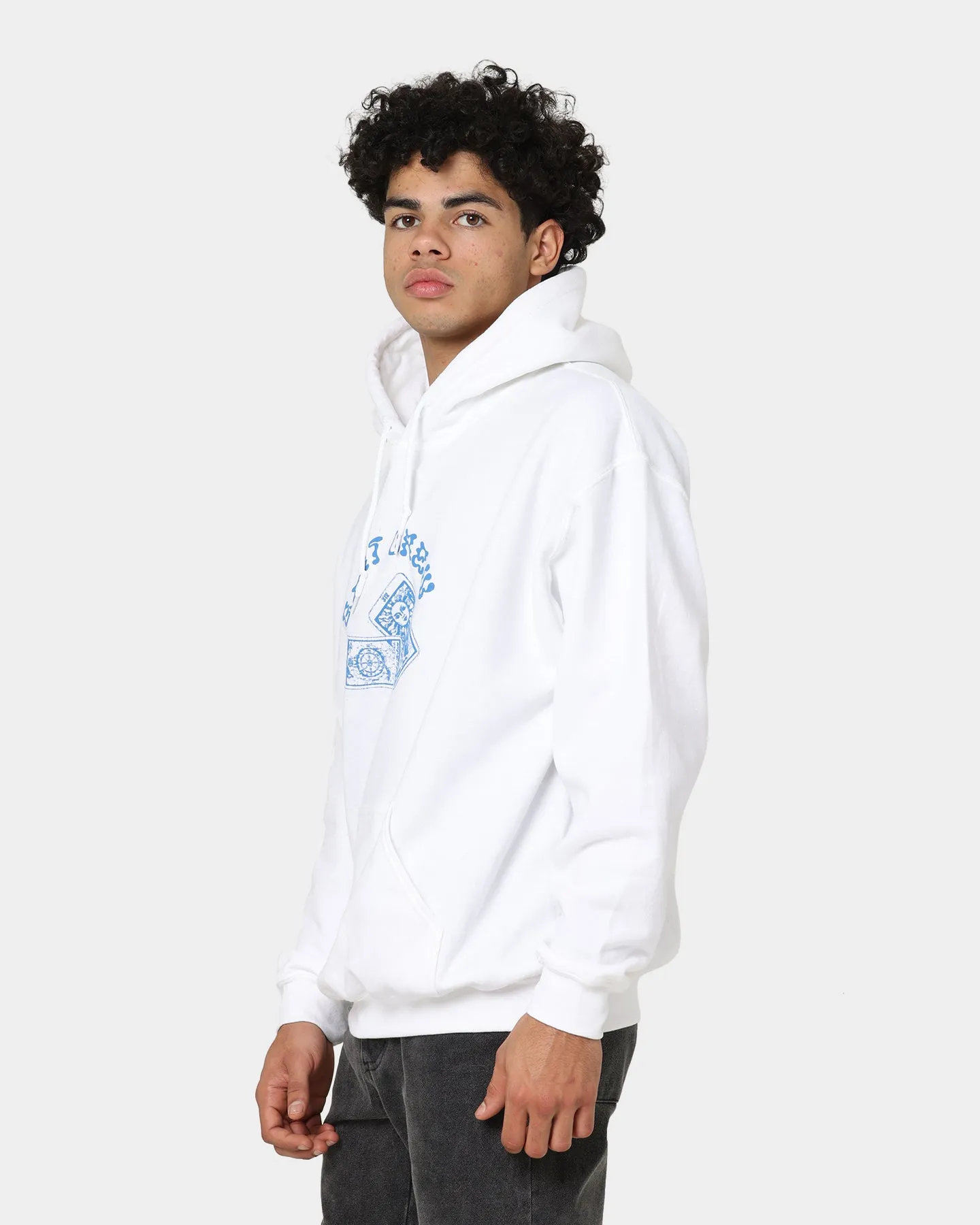 Goat Crew Kilroy Kapuzenpullover Weiß