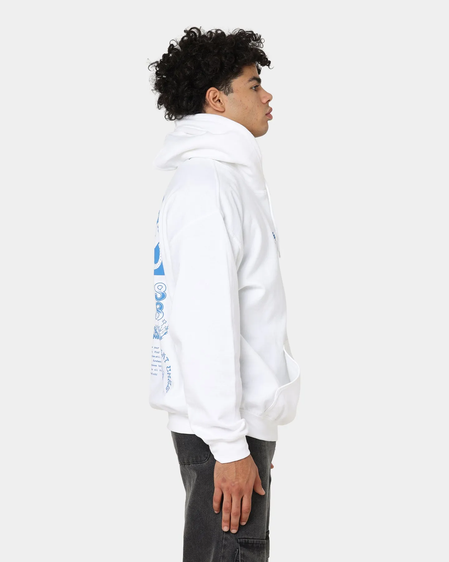 Goat Crew Kilroy Kapuzenpullover Weiß