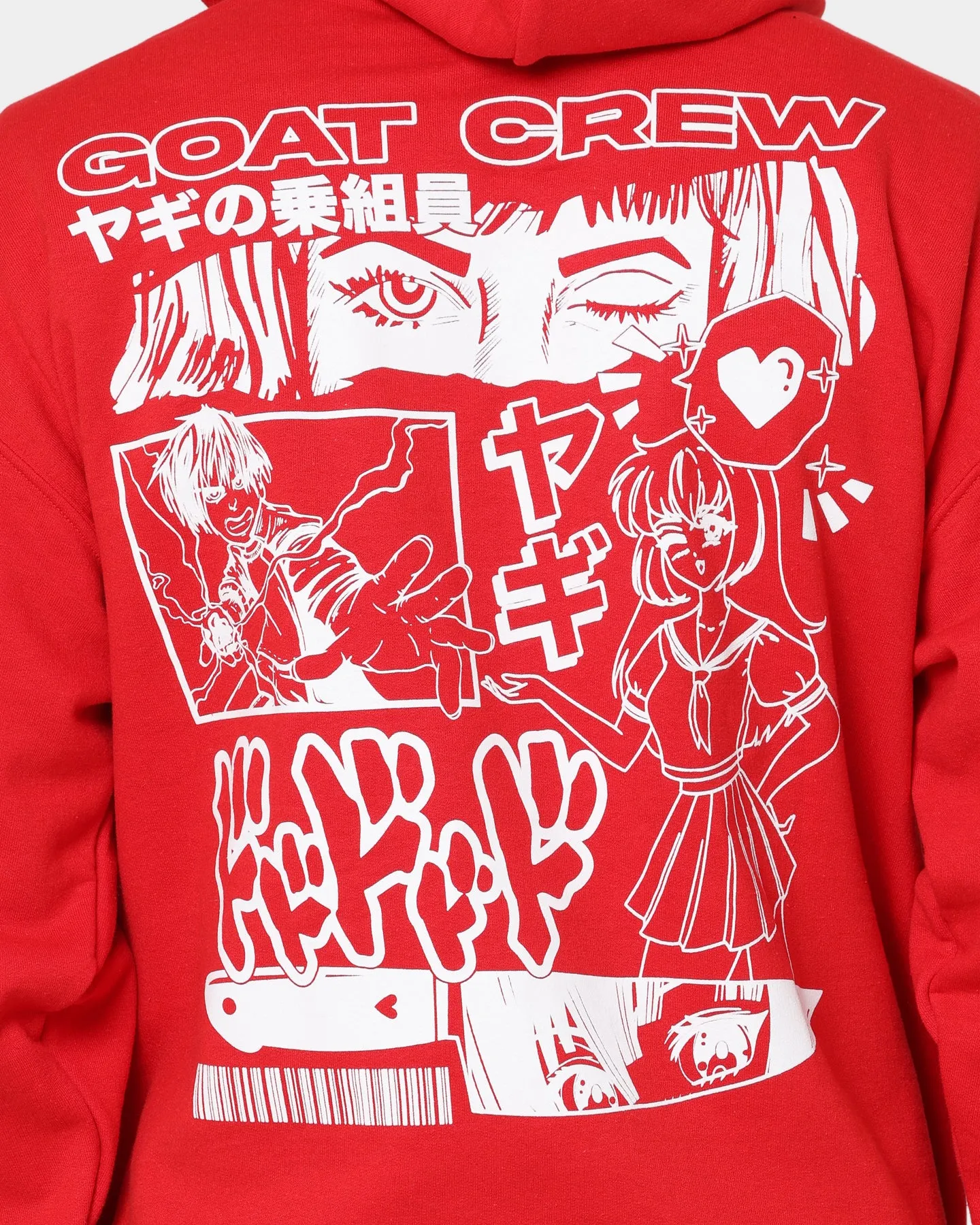 Goat Crew Niseko Kapuzenpullover Rot