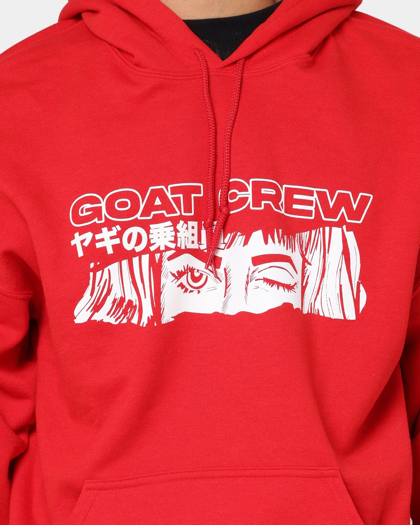 Goat Crew Niseko Kapuzenpullover Rot