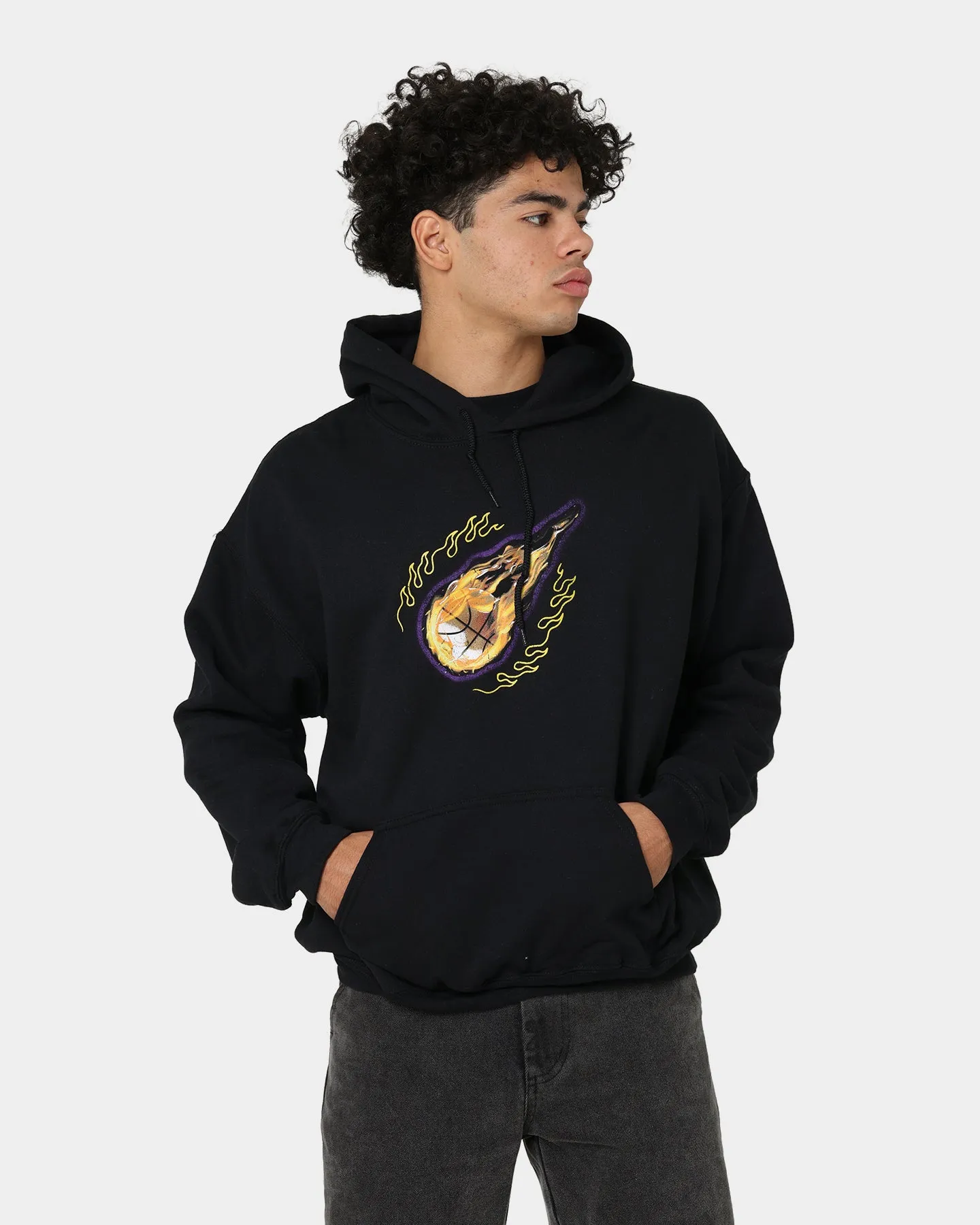 Goat Crew Space Slam Kapuzenpullover Schwarz